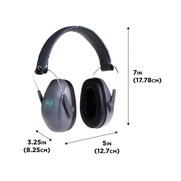 Girls With Guns Assure Low-Profile Earmuffs, 23 dB NRR, ANSI S3.19 & CE EN352-1 - Picture 4 of 5